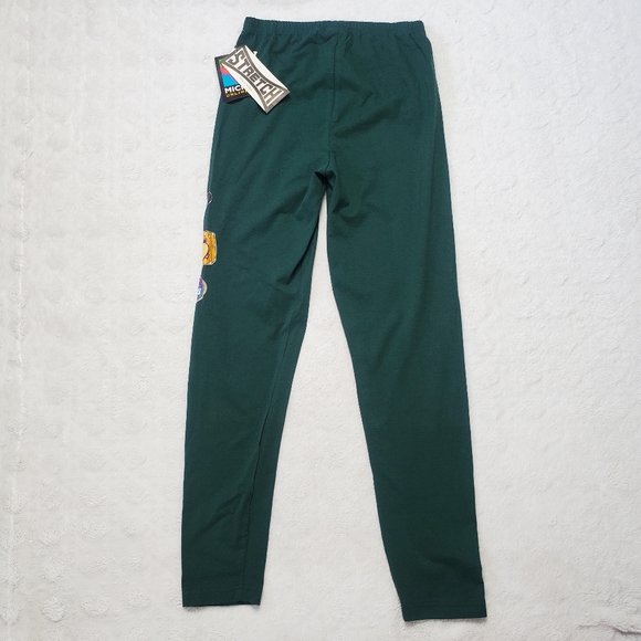 NEW | Vintage | 90's RARE Mickey Unlimited Jerry Leigh Green Lightweight Pant - Picture 3 of 6